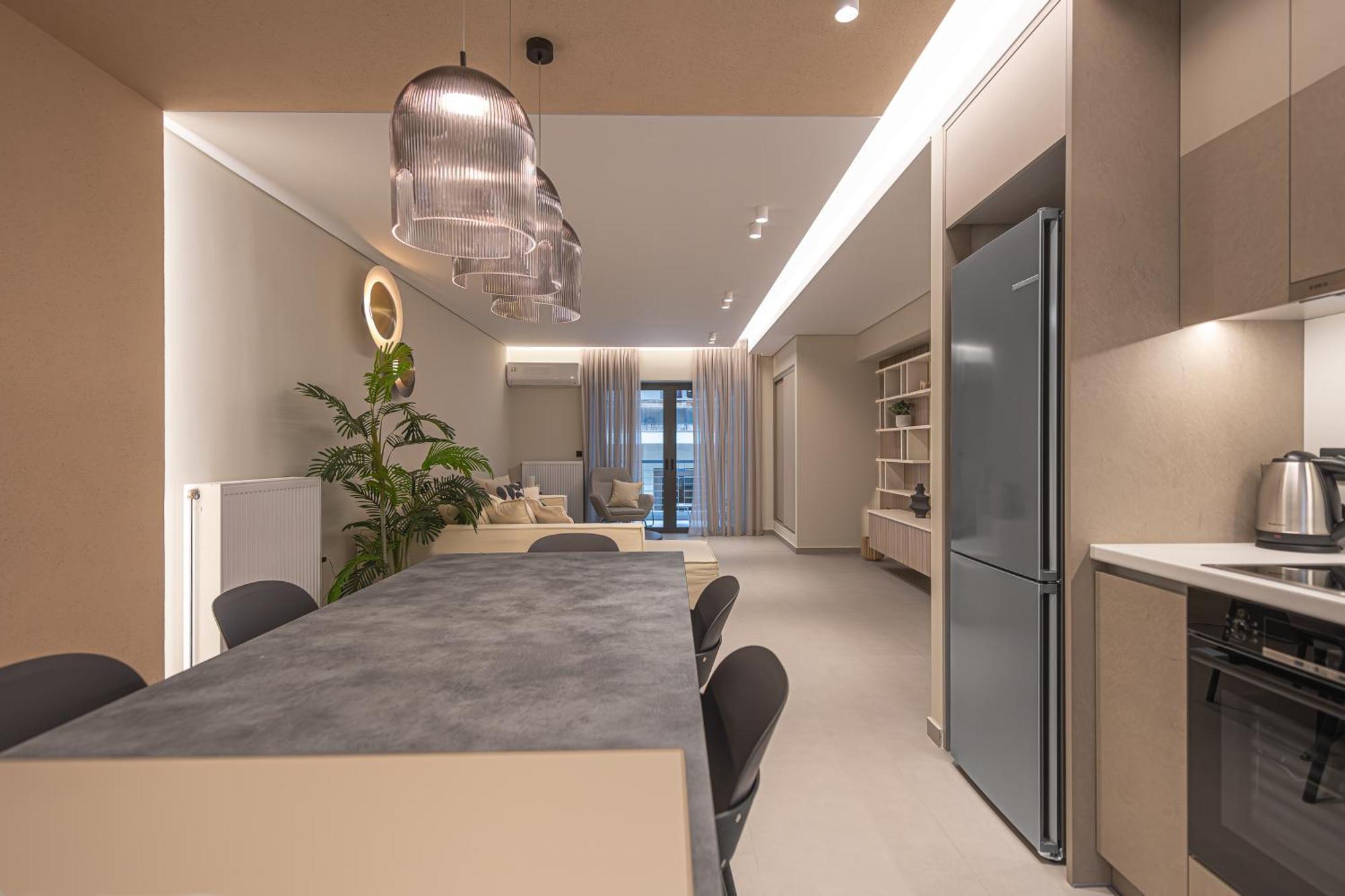 Phaedrus Living: Luxury Modern City Flat Koukaki Atény Exteriér fotografie