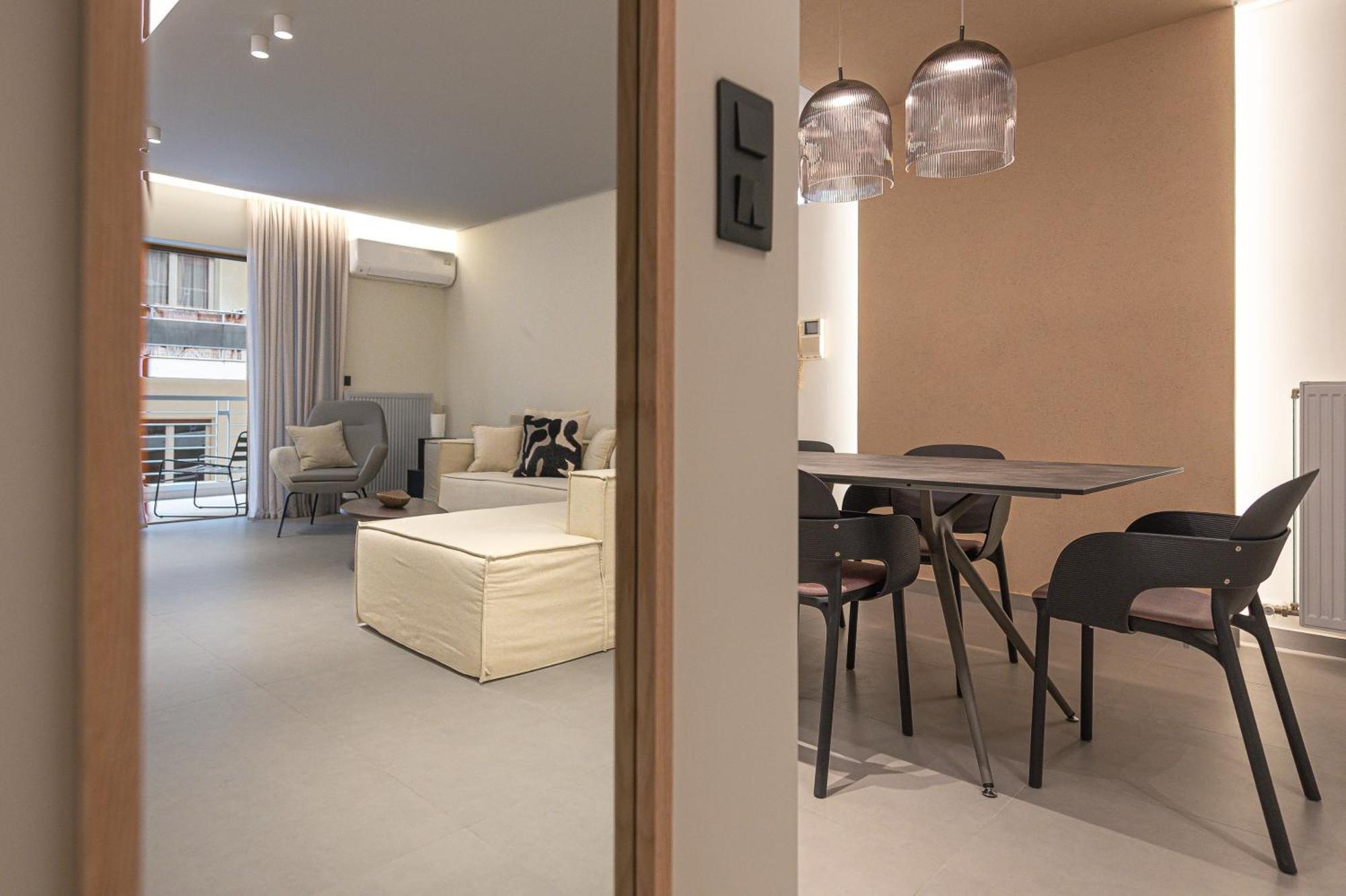 Phaedrus Living: Luxury Modern City Flat Koukaki Atény Exteriér fotografie
