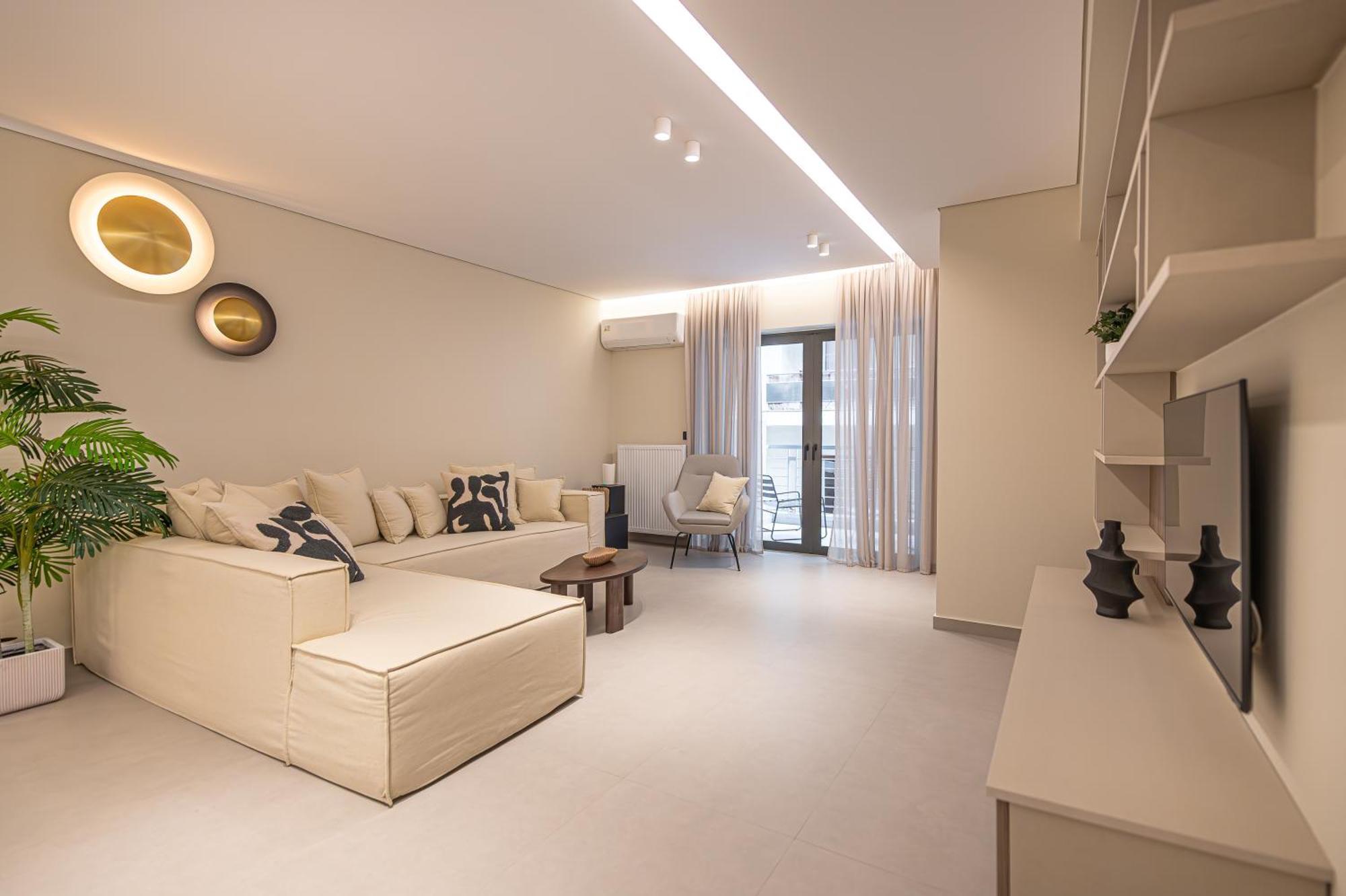 Phaedrus Living: Luxury Modern City Flat Koukaki Atény Exteriér fotografie